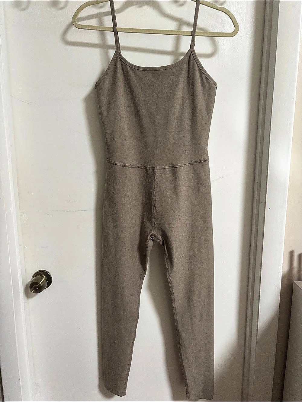 Beyond Yoga Spacedye Uplevel Midi Jumpsuit Brown